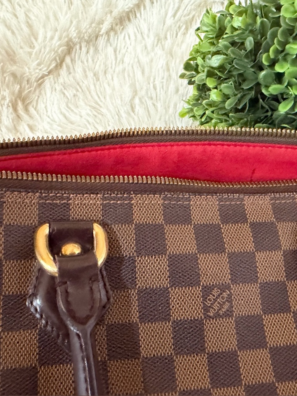 Louis Vuitton saleya tote bag damier ebene - Picture 8 of 16